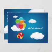 Maison Ballon - Carte postale d'annonce de nouvell (Devant / Derrière)