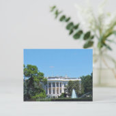 Maison Blanche, carte postale DC (Debout devant)