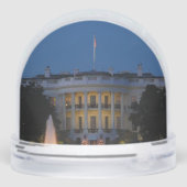 Maison Blanche de Noël à la nuit à Washington DC (Arrière)