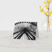 Maison-Carnaval 3 d'art de Carte pour notes-Amour (Fleur jaune)