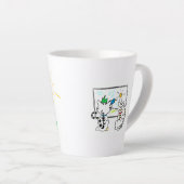 Maison Chat, Grange Chat - tasse latte (Angle droit)