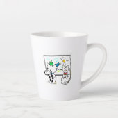Maison Chat, Grange Chat - tasse latte (Droite)