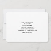 Maison citrouille avec Fantôme & Bats Merci (Dos)