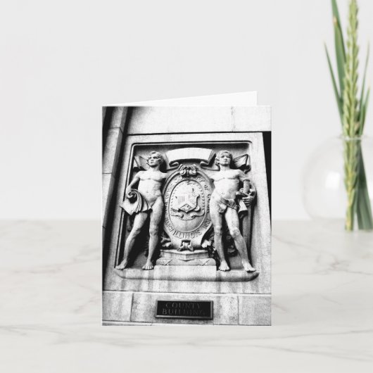 Maison d'art carte pour notes-Amour-Architecture V (Devant)