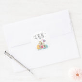Maison de biscuits de Noël - Étiquette de bougie d (Enveloppe)