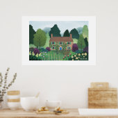 Maison de campagne anglaise Grande impression (Cuisine)