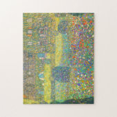 Maison de campagne de Gustav Klimt par le puzzle (Vertical)