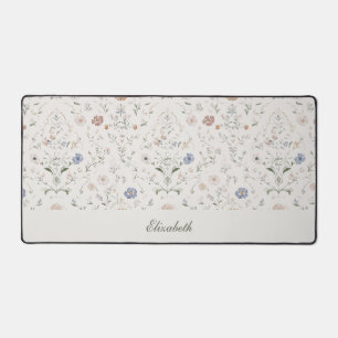 Maison de campagne fantaisiste beige monogramme fl