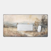 Maison de campagne sur les collines (Clavier et souris)