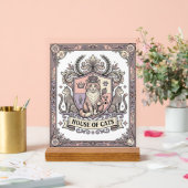 Maison de chats Armoiries de chat vintage (Mariage)
