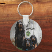 MAISON DE GORDON, Porte-clés Setter Gordon (Recto)