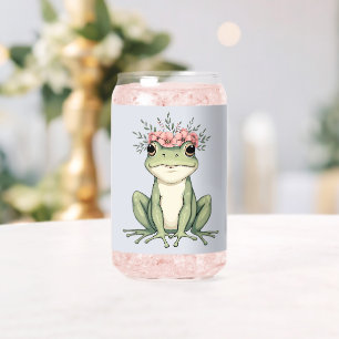 Maison de grenouille florale fantaisiste Art Cotta