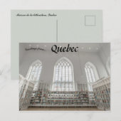 Maison de la Litérature Quebec Canada Briefkaart (Voorkant / Achterkant)
