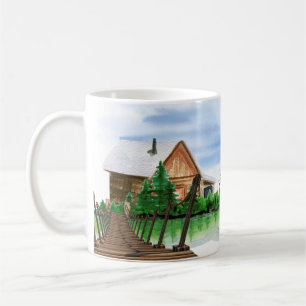 Maison de lac Cosy Mug