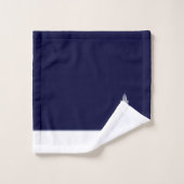 Maison de lumière marine Bleu n Blanc (Gant de toilette)