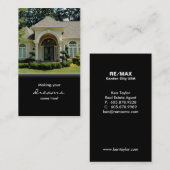 Maison de luxe Entrée Carte de visite immobilier (Devant / Derrière)