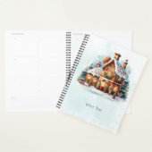 Maison de pain d'épice Joyer de Noël (Devant avec enveloppe)