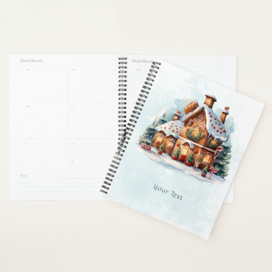 Maison de pain d'épice Joyer de Noël (Devant avec enveloppe)