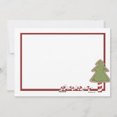 Maison de pain d'épices Faire-part de déménagement (Dos)