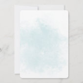 Maison de pain d'épices Noël Invitation (Dos)