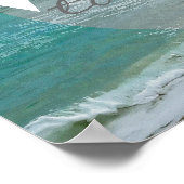 maison de plage accueil poster art mur (Coin)