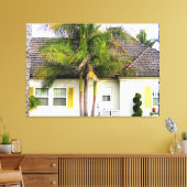 maison de plage de californie toile enveloppée (Insitu(Salon))