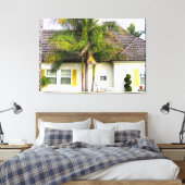 maison de plage de californie toile enveloppée (Insitu(Chambre))