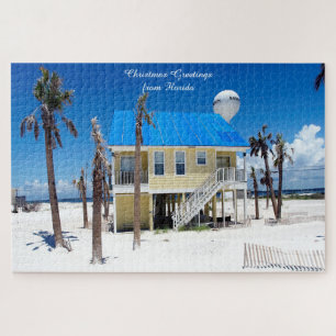 Maison de plage en Floride Jigsaw Puzzle