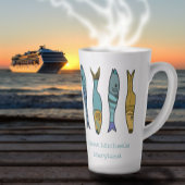 Maison de plage Latte Mug