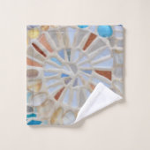 Maison de plage personnalisée (Gant de toilette)