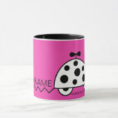 Maison de souris BW Magenta Mug (Centre)