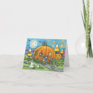 MAISON DE SOURIS & TRICK OU TRAITEMENTS CARTE DE R