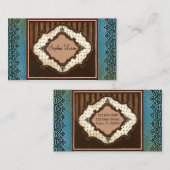 Maison des miroirs ~ Appel du Carte de visite (Devant / Derrière)