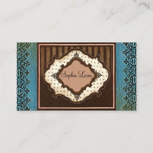 Maison des miroirs ~ Appel du Carte de visite (Devant)
