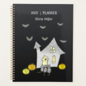 Maison d'Halloween, Chats noirs, Chats, Chauves-so (Devant)