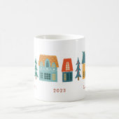 Maison d'hiver Café de vacances Mug (Centre)