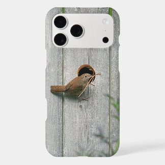 Maison d'oiseau de téléphone intelligent en bois