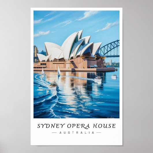 Maison d'opéra de Sydney Australie Art mural (Devant)