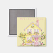 Maison Douce Maison Cottage au Citron Magnet Maiso (Recto/Verso)