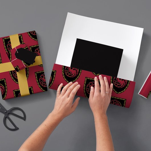 MAISON DU DRAGON Feuilles de papier à envelopper