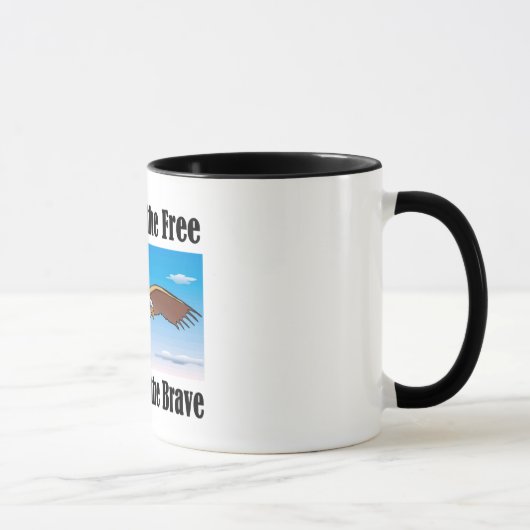 Maison du libre en raison de la tasse courageuse (Droite)