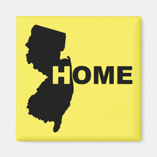 Maison du New Jersey loin de State Fridge Magnet