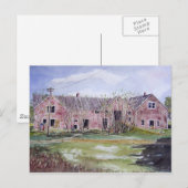 Maison du rose - carte postale (Devant / Derrière)