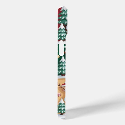 Maison en pain d'épice iPhone de Noël / coque ipad (Verso / Droite)