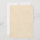 Maison en pain d'épices Noël Faire-part mobile (Dos)