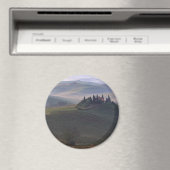 Maison en Toscane dans le matin aimant rond brouil (In Situ (Lave-vaisselle))