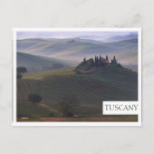 Maison en Toscane dans le matin brouillard carte p (Devant)