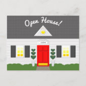 Maison Facture Realtor Open House Carte postale (Devant)