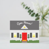 Maison Facture Realtor Open House Carte postale (Debout devant)