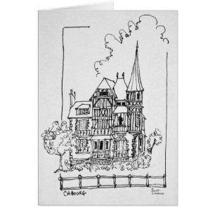Maison française   Cobourg, Normandie, France